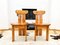 Vintage Pine Chairs in the style of Mario Marenco, 1970s, Set of 2 3