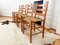 Swedish Pine Ladder Back Chairs with Rope Woven Seats, 1970s, Image 3