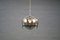 Italian Ceiling Lamp from Lupi Cristal Luxor, 1960s 5