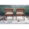 Mid-Century Modern Walnut Lounge Chairs by Stow Davis, 1960s, Set of 2 3