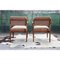 Moderne Mid-Century Sessel aus Nussholz von Stow Davis, 1960er, 2er Set 3