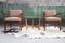 Mid-Century Modern Walnut Lounge Chairs by Stow Davis, 1960s, Set of 2 7