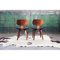 Mid-Century Cow Hide and Bentwood Chairs from Thonet, 1950s, Set of 6, Image 3