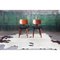 Mid-Century Cow Hide and Bentwood Chairs from Thonet, 1950s, Set of 6, Image 2