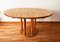Vintage Brutalist MCM Beech Dining Table and Chairs, 1980s, Set of 9, Image 6