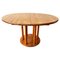 Vintage Brutalist Beech Extendable Dining Table from MCM, 1980s, Image 1