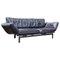 Schwarzes Vintage Ledersofa von De Sede, 1985 1