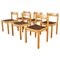 Oak Dining Chairs by Robert and Trix Haussmann, 1963, Set of 6 1