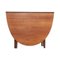 Tavolo Mid-Century moderno in teak ovale, Danimarca, anni '60, Immagine 1