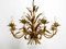 Large Gold-Plated Metal 8-Arm Chandelier by Hans Kögl, 1970s 16