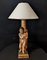 Polychromed Wood Angelot Decor Lamp, Image 5