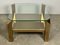 Coffee Table in 23 Carat Gold Plating from Belgo Chrom / Dewulf Selection, 1970s 3