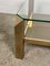 Coffee Table in 23 Carat Gold Plating from Belgo Chrom / Dewulf Selection, 1970s 2