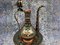 Handmade Inlaid Copper Pitcher with Plate, Image 3