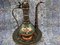 Handmade Inlaid Copper Pitcher with Plate, Image 7