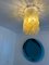 Italian Pendant Lamp in Murano Poliedri Glass 12