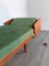 Skandinavisches Tagesbett Sofa aus Teak & Grünem Stoff von Ingmar Relling für Ekornes, 1960er 12