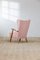 Wingback Chair with Stripes 3