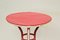 Painted Iron Garden Table in Cotton Candy Style, 1960s 2
