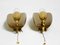 Mid-Century Modern Bag Brass Wall Lamps, 1950s, Set of 2 6