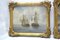 Escenas náuticas, siglo XX, óleo a bordo, enmarcado, Juego de 4, Imagen 7