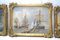 Escenas náuticas, siglo XX, óleo a bordo, enmarcado, Juego de 4, Imagen 8