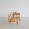 French Rattan and Bomboo Chaise Longue, 1970s 4