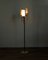 Vintage Italian Floor Lamp in Metal and Glass, 1950s 2