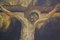 Icona ecclesiastica dell'inizio del XIX secolo con Cristo in croce in olio su tavola, Immagine 8