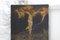 Icona ecclesiastica dell'inizio del XIX secolo con Cristo in croce in olio su tavola, Immagine 5