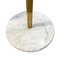 Italian Brass Swing Arm Floor Lamp with Marble Base, 1950s, Image 6