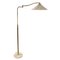 Italian Brass Swing Arm Floor Lamp with Marble Base, 1950s, Image 5