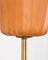 Vintage Italian Floor Lamp with Cocoon Lampshade, 1950s 6
