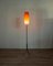 Vintage Italian Floor Lamp with Cocoon Lampshade, 1950s 2