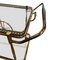 Small French Bar Cart with Lift Off Tray, 1960s 5