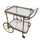 Small French Bar Cart with Lift Off Tray, 1960s 4