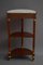 Antique Demi Lune Mahogany Console Table / Hall Table, 1900s 5