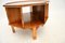 Art Deco Burr Walnut Revolving Occasional Coffee or Side Table, 1920 8