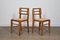 Dining Chairs in Oak and Straw by Pierre Cruège, France, 1950s, Set of 8 4