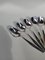 Orly Model 10 Silver-Plated Soup Spoons by Christofle, 1970s, Set of 10 10