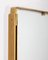 Vintage Wall Mirror in Brass Design from Santambrogio E De Berti, 1960s 4