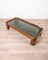 Vintage Table in Glass and Wood Design by Tobia & Afra Scarpa, 1970s, Image 3