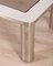 Vintage Italian Table in Chromed Metal and Glass, 1960s, Image 6