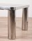 Vintage Italian Table in Chromed Metal and Glass, 1960s 7