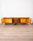 Italienisches Vintage Sideboard aus Holz & Messing, 1950er 3