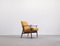 Armchair in Yellow Tweed by Henryk Lis, 1967, Image 1