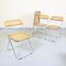 Plia Chairs by Giancarlo Piretti for Castelli, 1960s, Set of 4 2