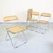 Plia Chairs by Giancarlo Piretti for Castelli, 1960s, Set of 4, Image 2