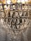 Lámparas de pared Hollywood Regency francesas de latón, cristal y dorado, años 40. Juego de 4, Imagen 18