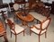 English Mahogany Living Room Set, 1930s, Set of 5 5